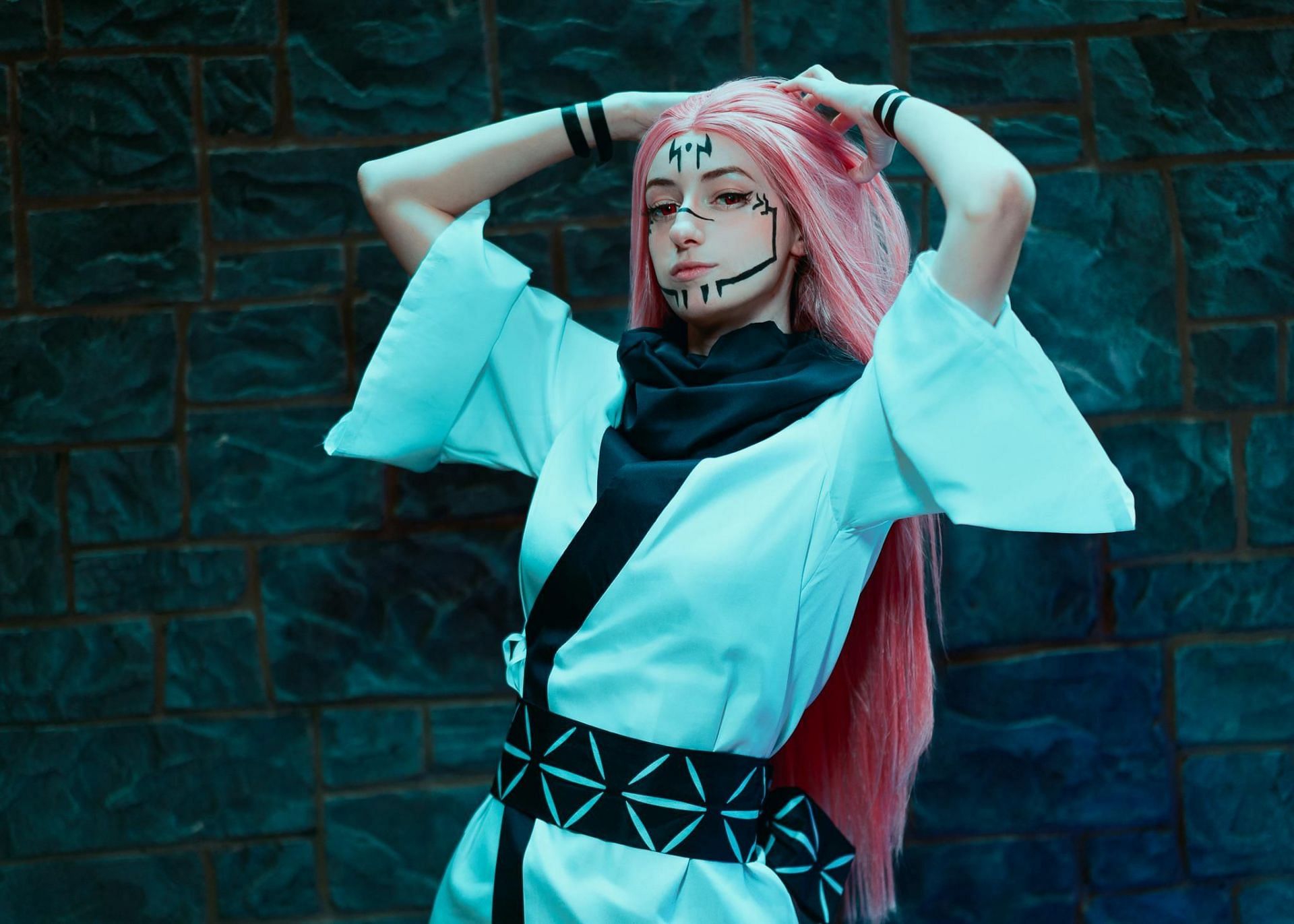 The Lady Sukuna cosplay (Image via Reddit at @RogueMariev).